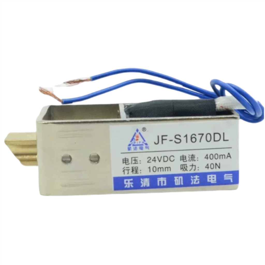 Safe Box Digital - Fechadura Elétrica Linear Solenoide DC 12V/24V