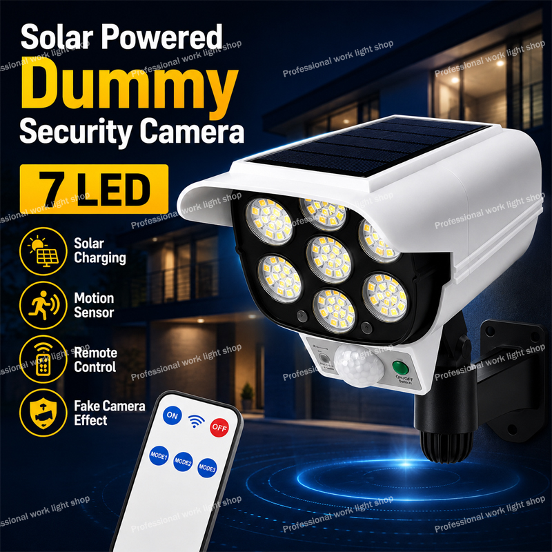 Home Yard Security Cameras - Câmera de Segurança Solar LED 77