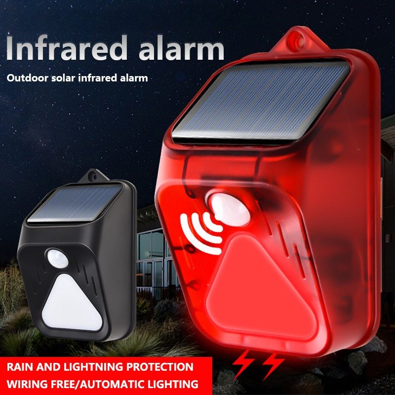 Home Security Yard Sensors - Luz de alarme à prova d'água