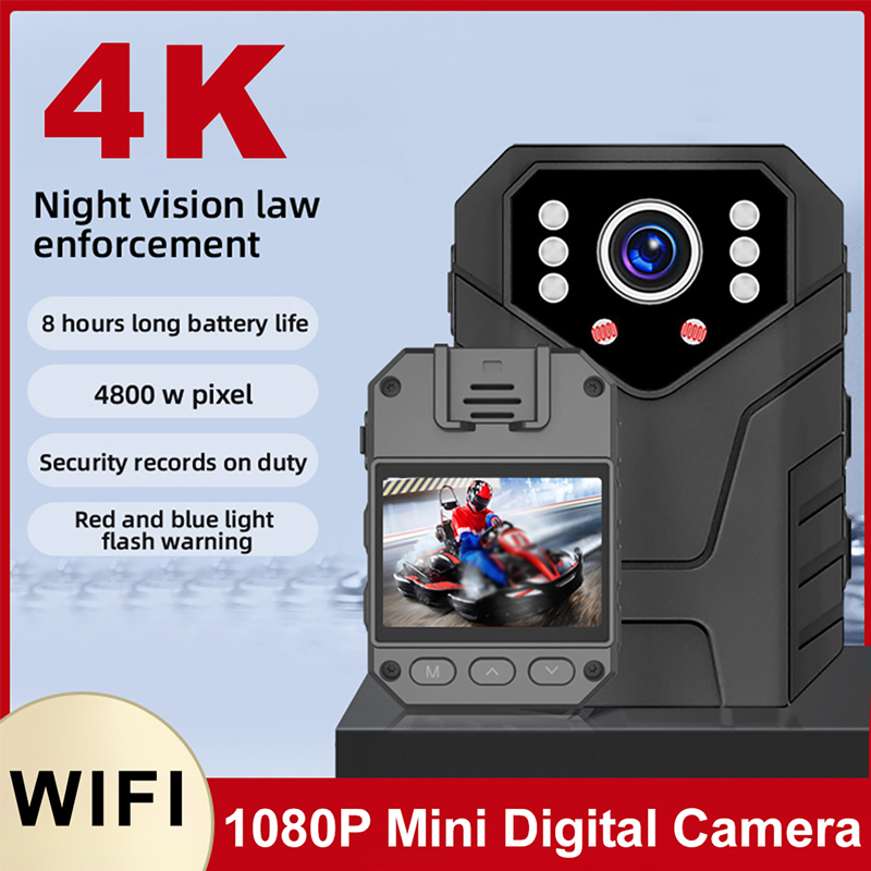 Home Security Video Cameras - Mini câmera 1080p full hd, tela