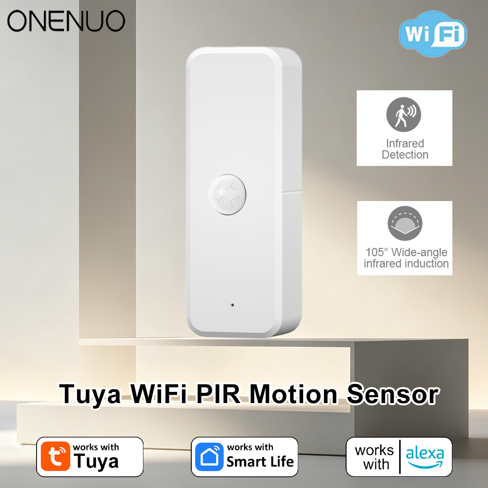 Home Security With Ai - Novo Detector de Movimento PIR WiFi