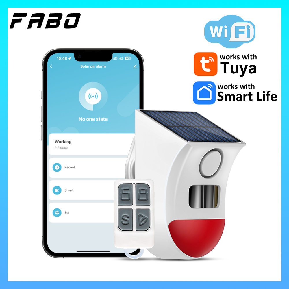 Home Security Yard Sensors - Alarme Solar com Sensor de Movimento