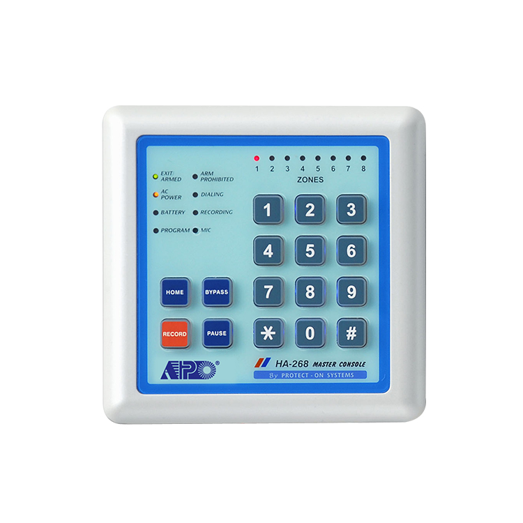 Home Security Phone Number - Painel de Controle de Alarme de