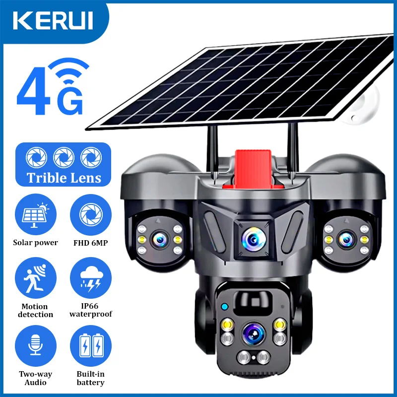 Home Security La - Kerui v380 pro ao ar livre