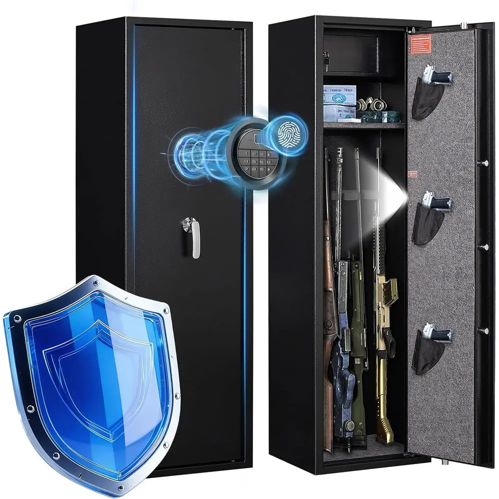 Home Security Safe - Cofre Biométrico com Impressão Digital -