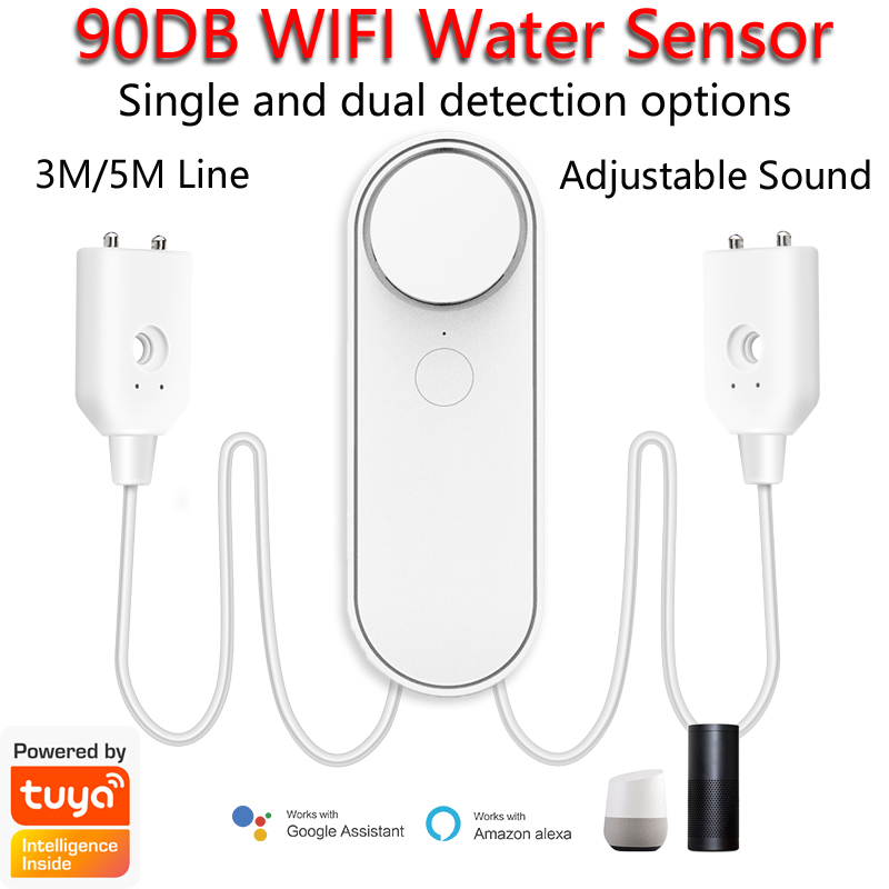 Home Security Safe - Detector de vazamento de água wi-fi,
