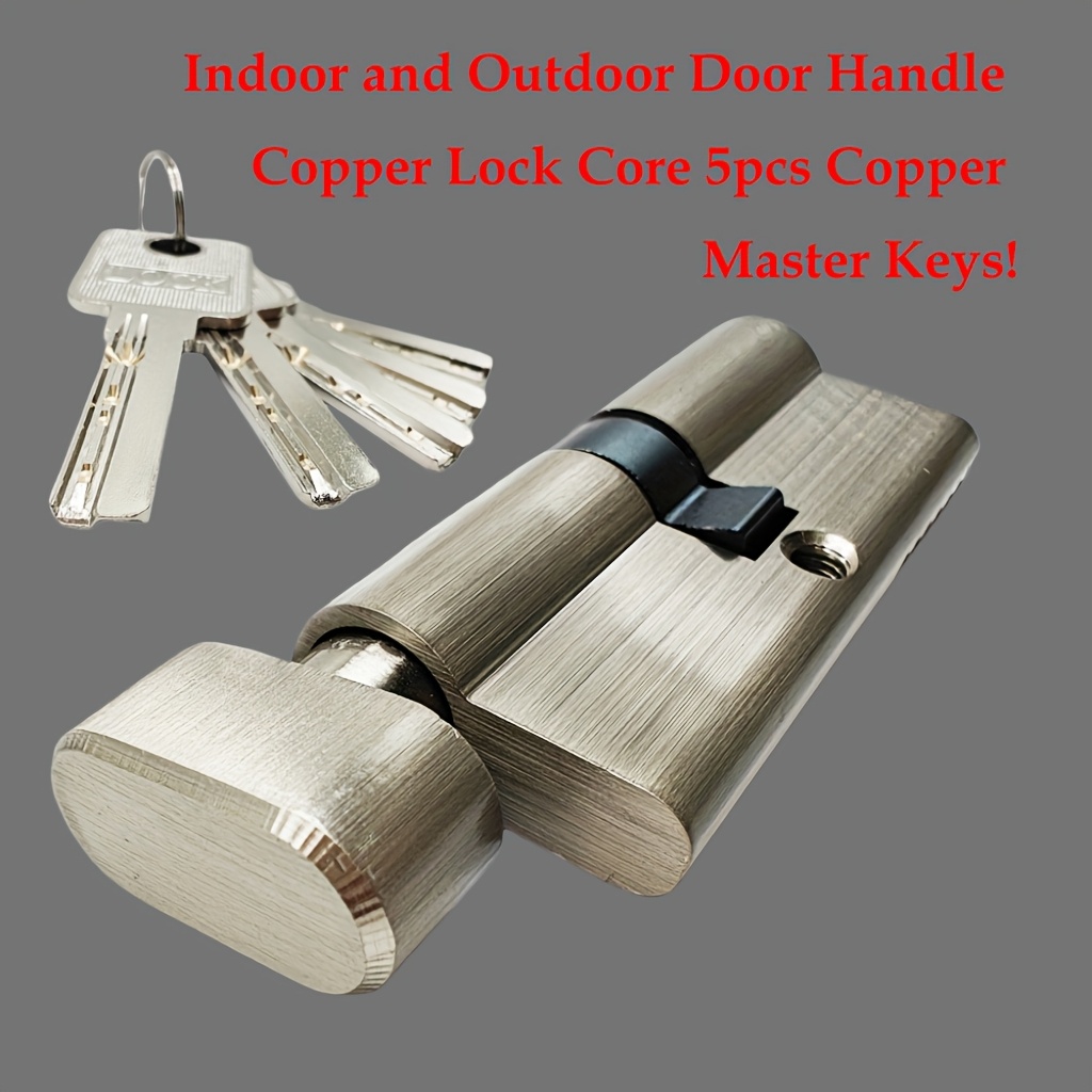 Home Security Key - 1 unidade de Cilindro de Fechadura