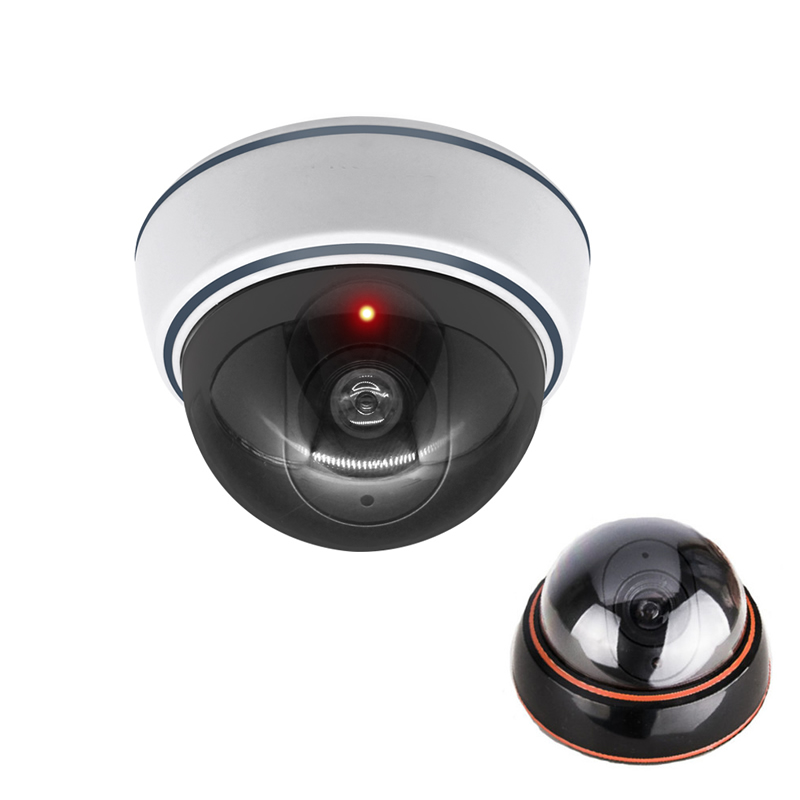 Home Security La - Criativo preto/branco falso dome câmera simulação