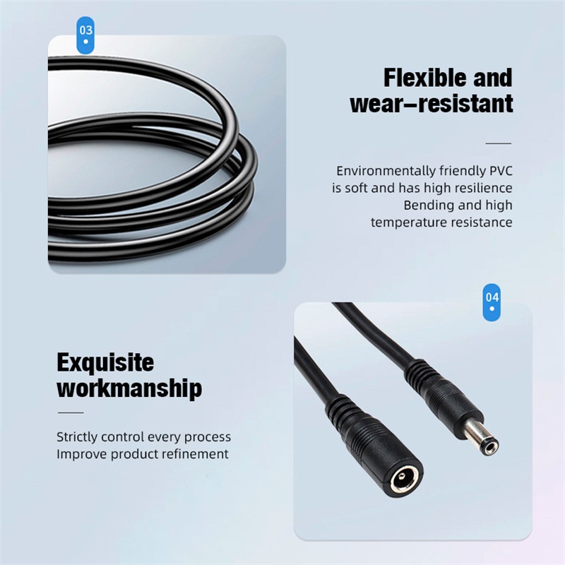 5.5x2.1mm 1 fêmea para 2 4 8 m - Home Security La avaliação e preço