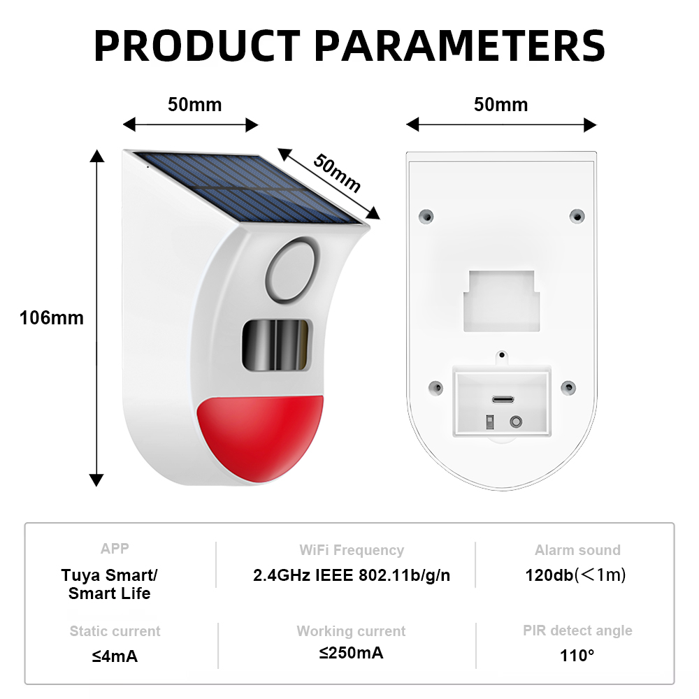 Alarme de Sensor de Movimento  - Home Security Yard Sensors avaliação e preço