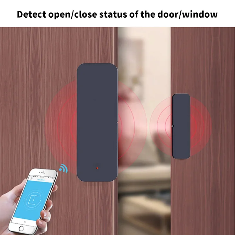 Tuya Zigbee-Sensor de Porta Ma - Home Security With Ai avaliação e preço