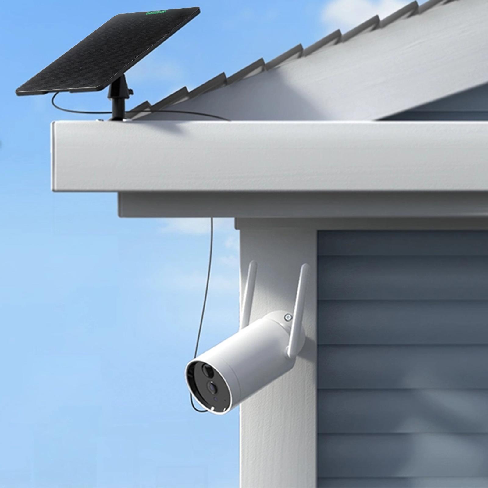 Campainha carregador solar câm - Home Security Ring Camera avaliação e preço