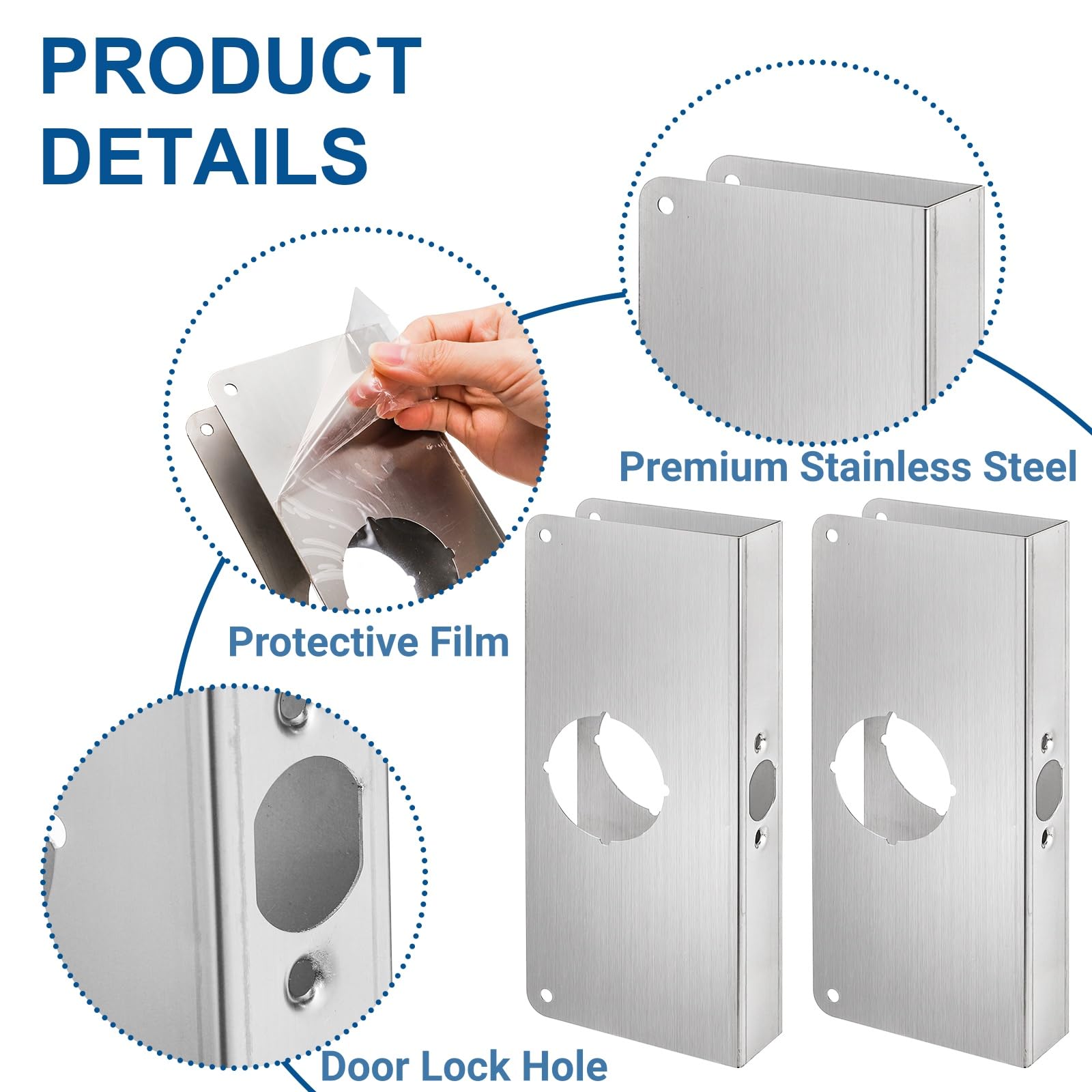 Placa de Reforço para Fechadur - Door Reinforcer Kit avaliação e preço