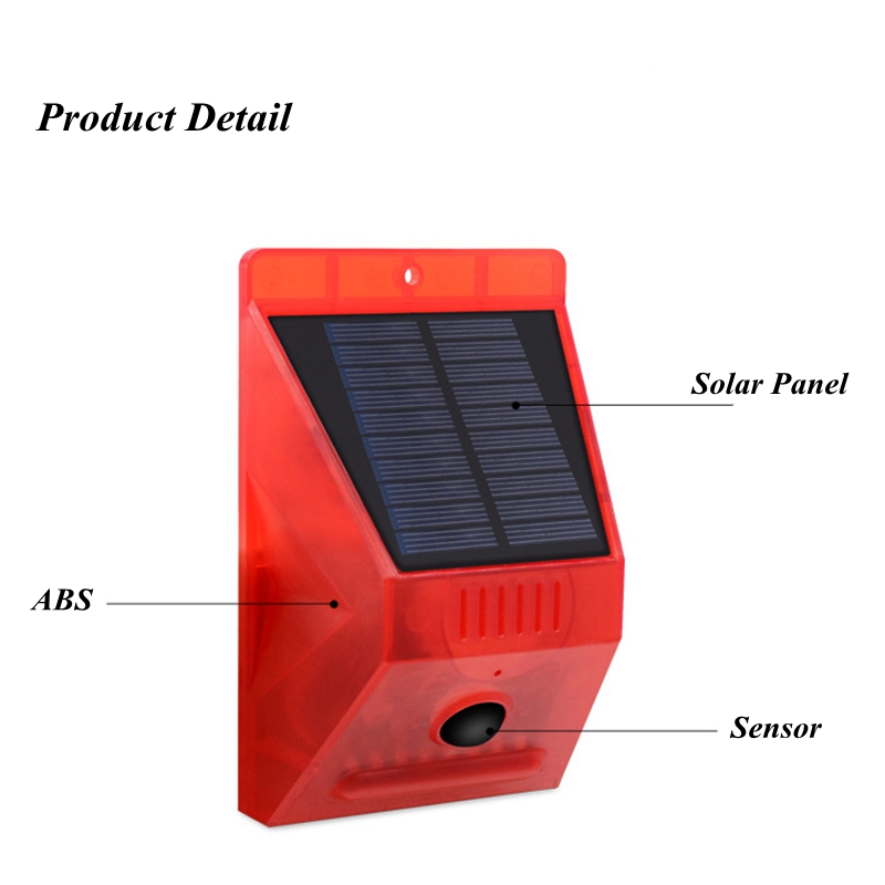 Lâmpada solar com controle rem - Home Security Yard Sensors avaliação e preço