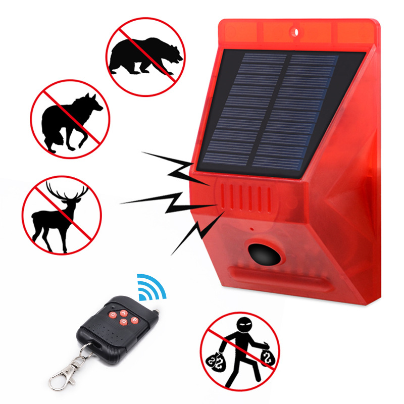 Lâmpada solar com controle rem - Home Security Yard Sensors avaliação e preço