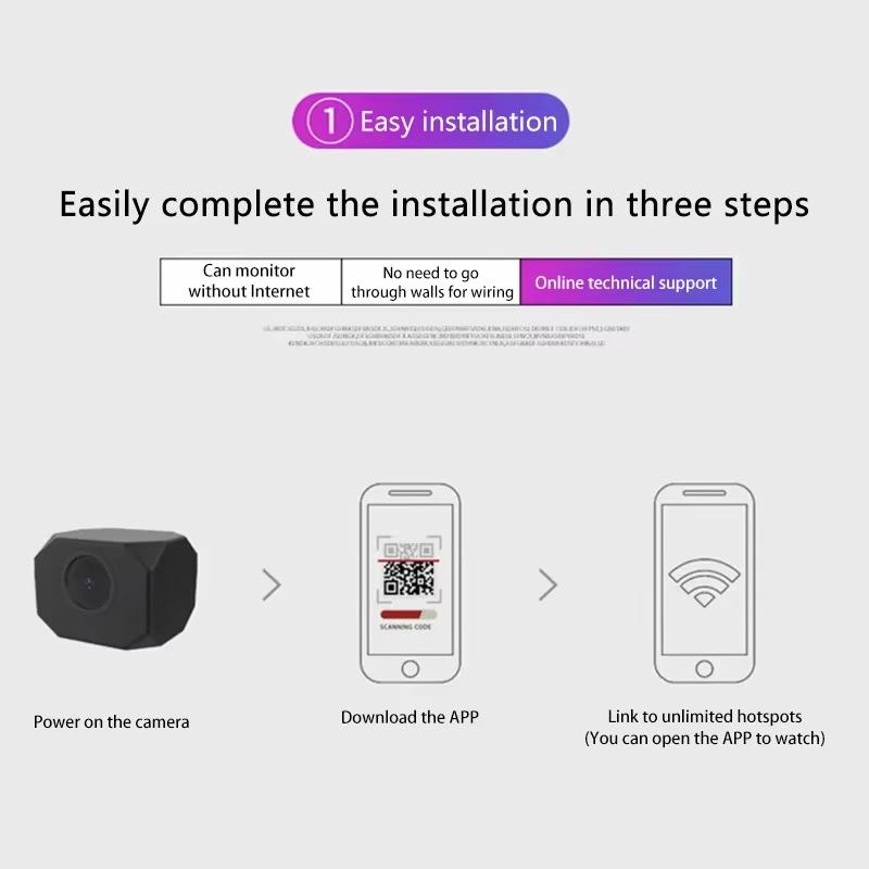 Câmera de segurança wi-fi 4k h - Home Security With Cameras avaliação e preço