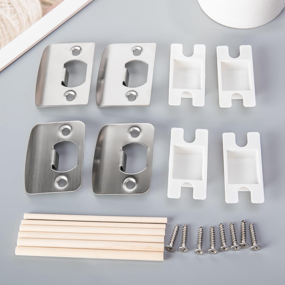 4 pacote placa de greve de tra - Door Reinforcer Kit avaliação e preço
