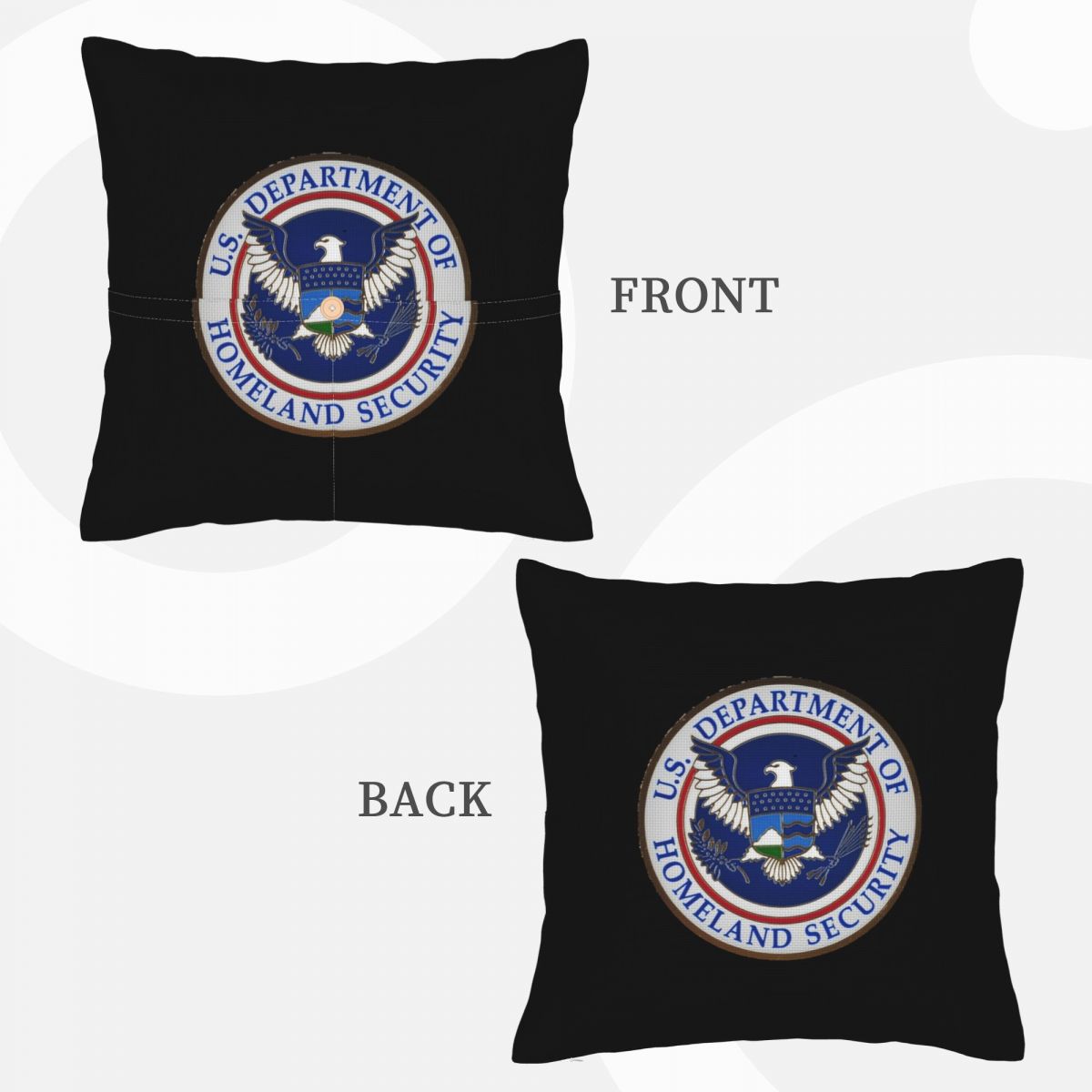 DHS - Capa de almofada quadrad - Home Security Department avaliação e preço
