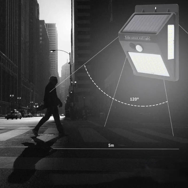 Luz de Parede Solar com Sensor - Home Security Yard Sensors avaliação e preço