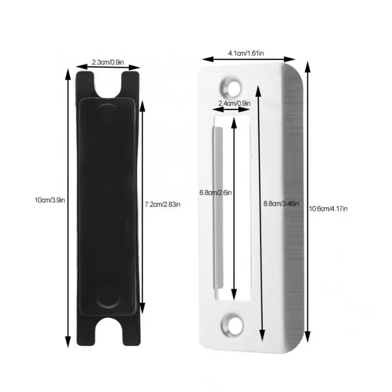 Silencioso Porta Handle Lock p - Home Security Essential avaliação e preço