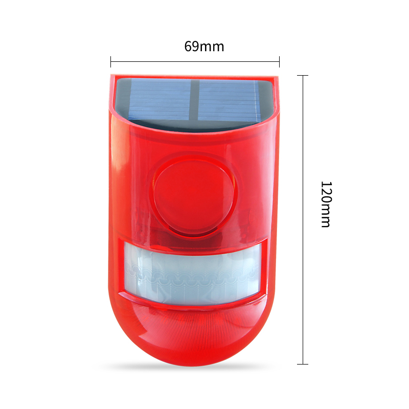 Portátil Solar Infrared Motion - Home Security Yard Sensors avaliação e preço