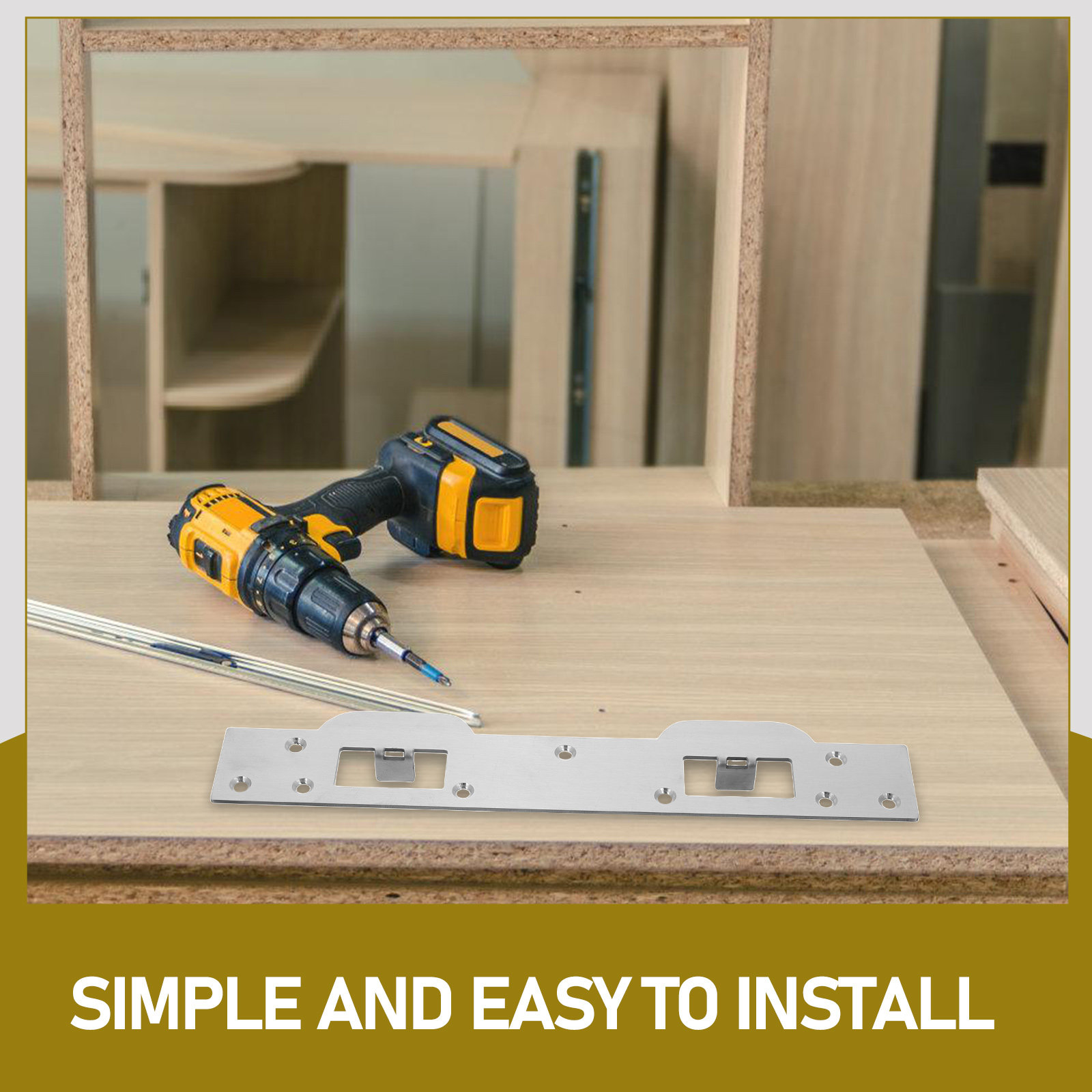 Placa de Batente de Porta Refo - Door Reinforcer Kit avaliação e preço