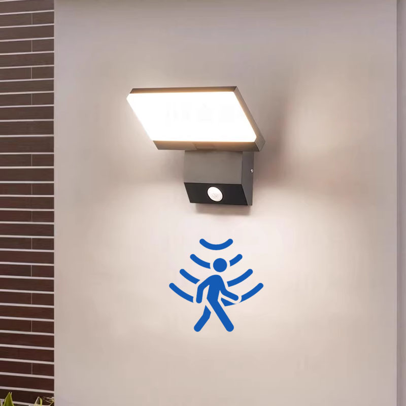Luz de parede externa com sens - Home Security Yard Sensors avaliação e preço