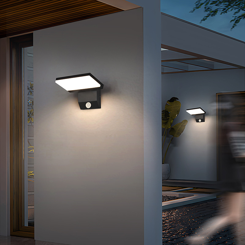 Luz de parede externa com sens - Home Security Yard Sensors avaliação e preço