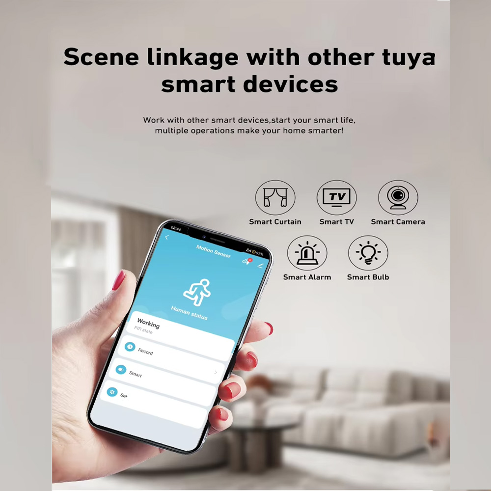 Sensor de Movimento PIR Inteli - Home Security With Ai avaliação e preço