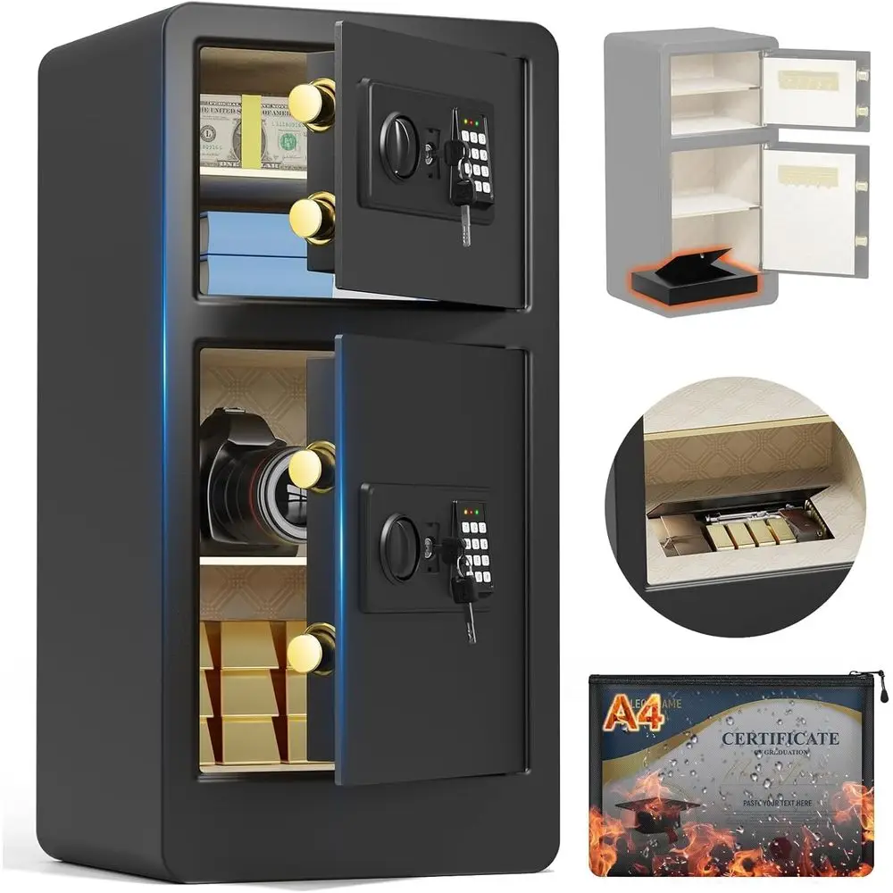 Cofre Extra Grande à Prova d'Á - Safe Box Digital avaliação e preço