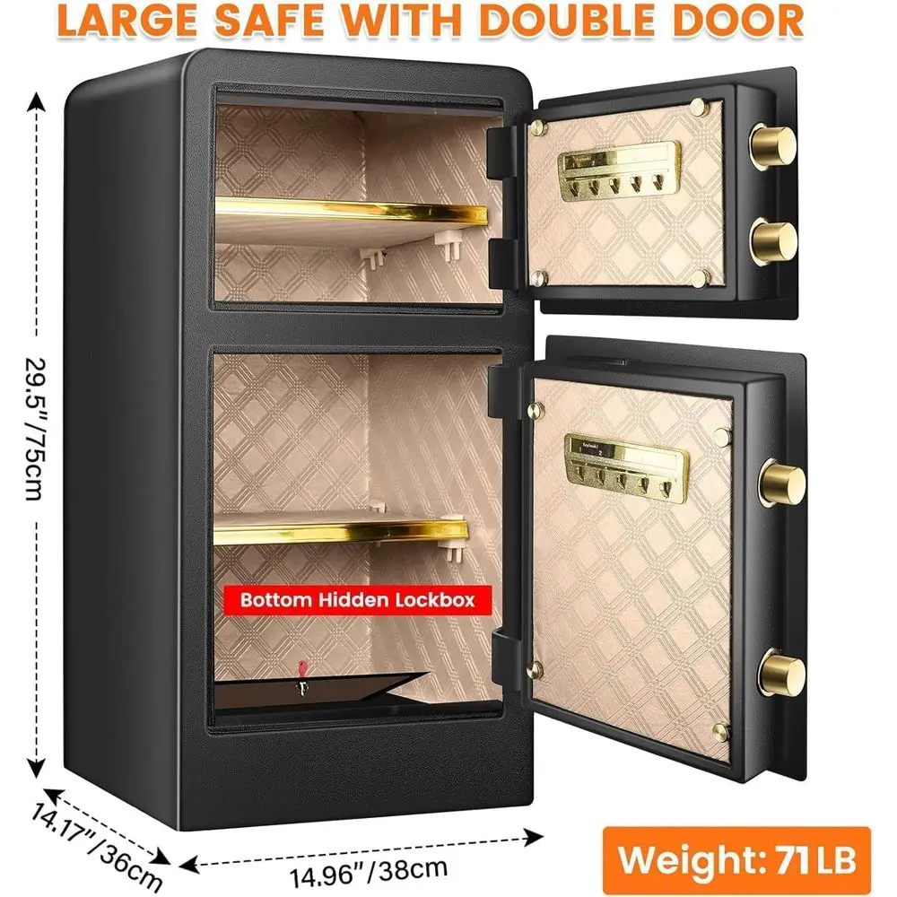 Cofre Extra Grande à Prova d'Á - Safe Box Digital avaliação e preço