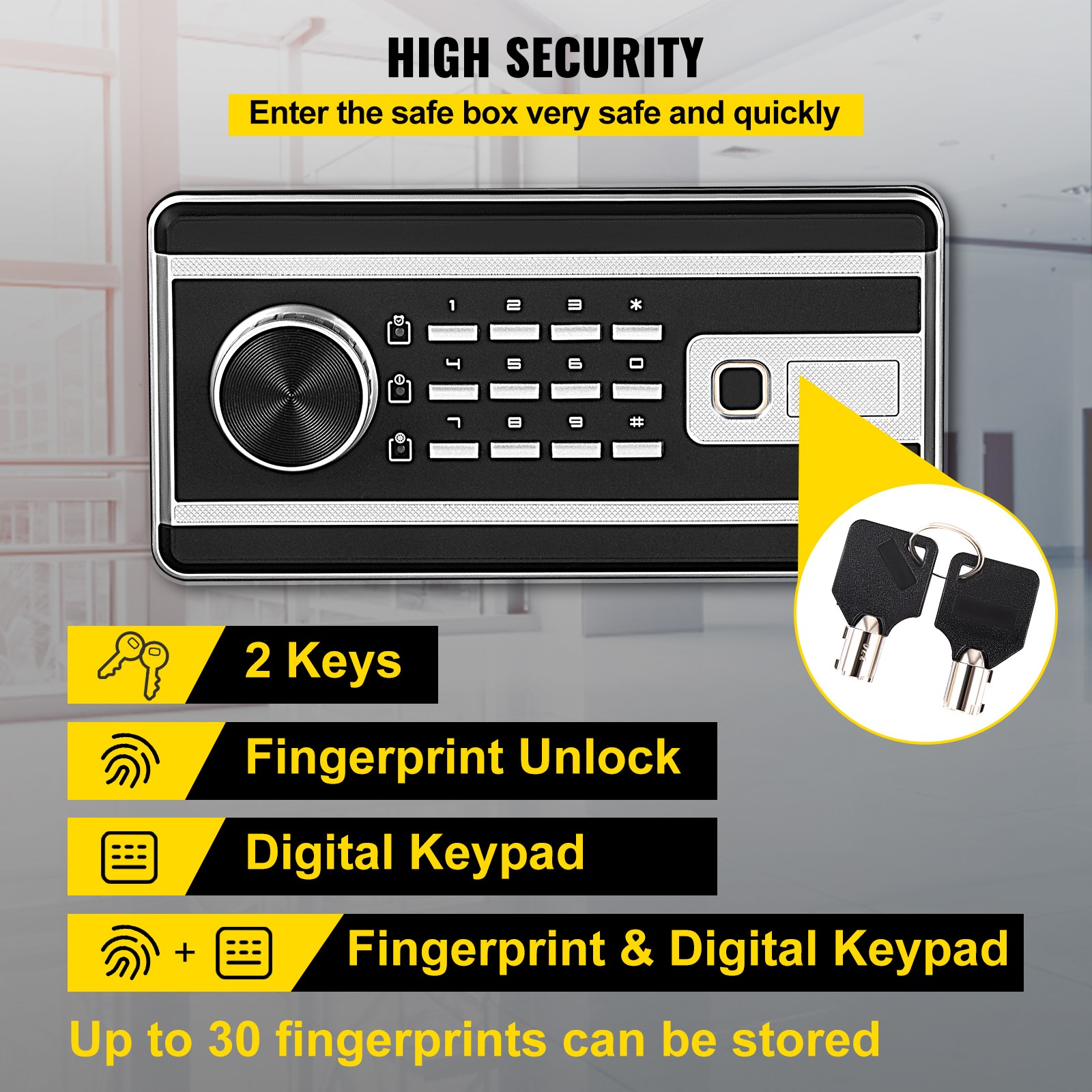 Fechadura de caixa segura Segu - Home Security Key avaliação e preço