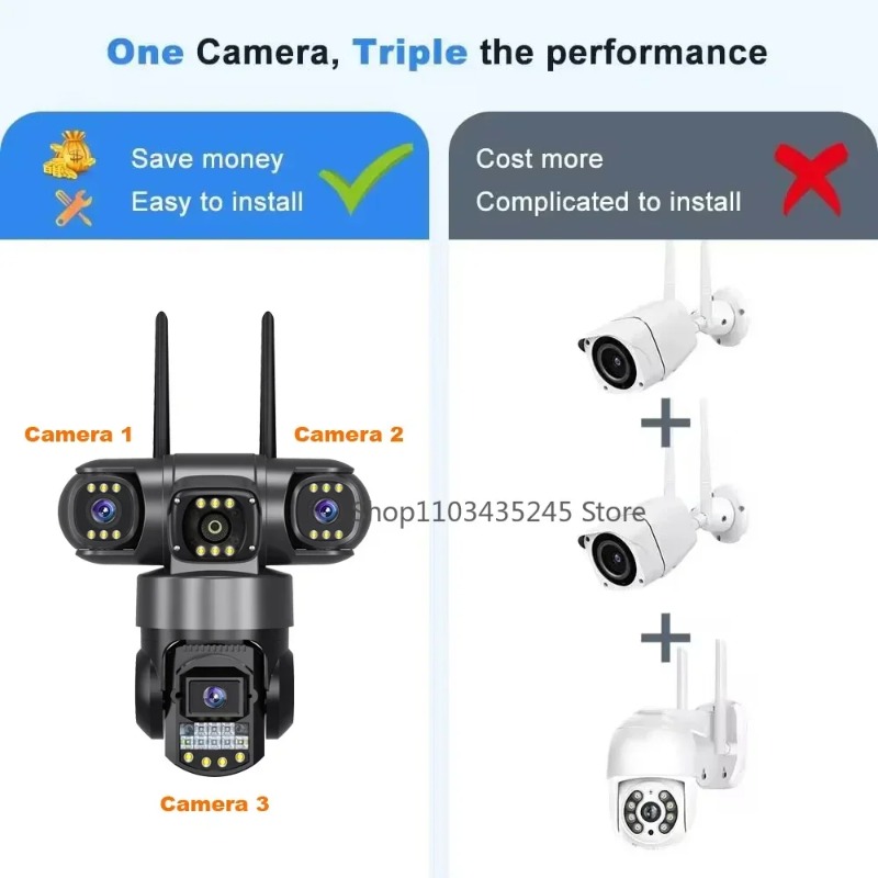 Câmera de Segurança 4G SIM com - Home Yard Security Cameras avaliação e preço