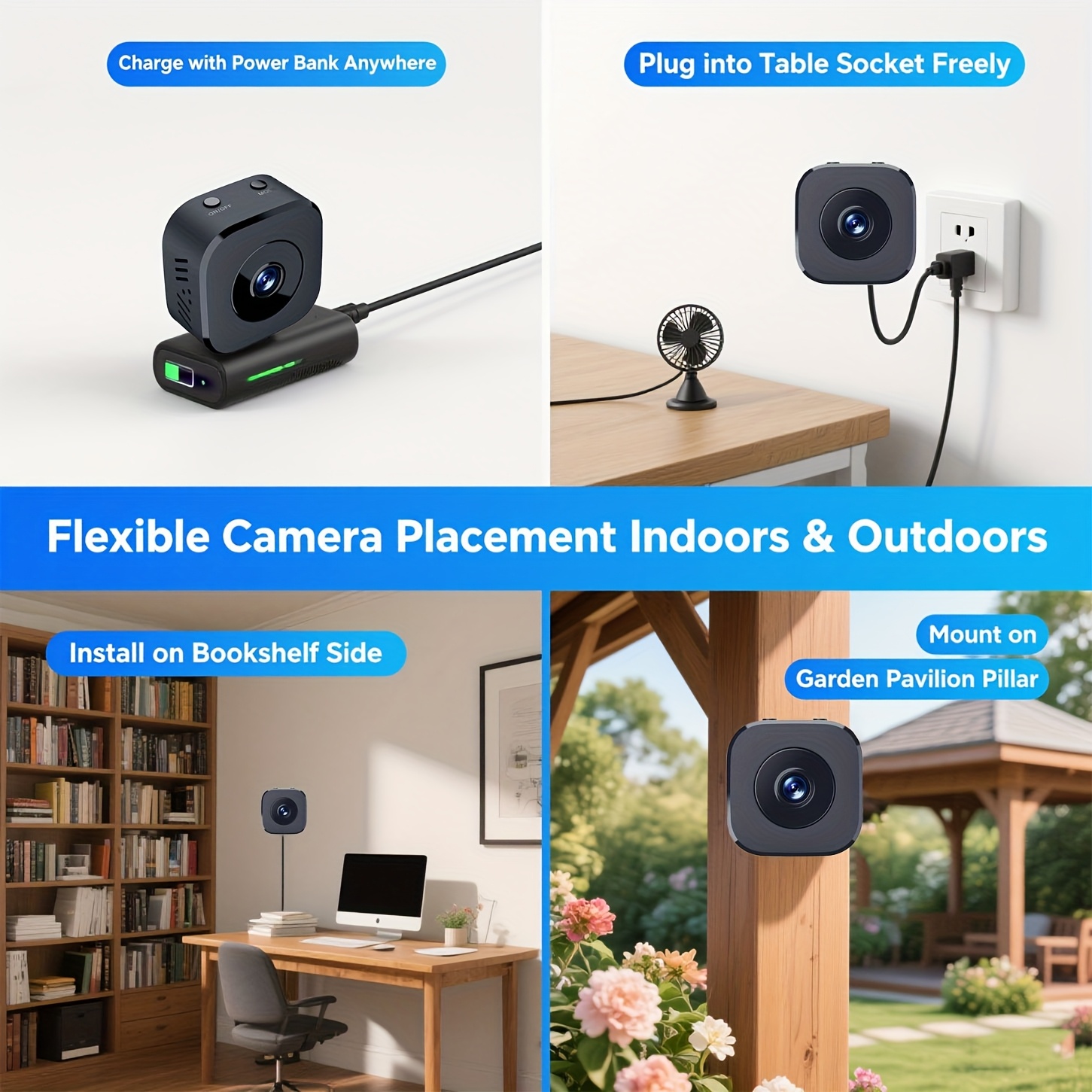 1080p hd mini câmera wi-fi seg - Home Security With Cameras avaliação e preço
