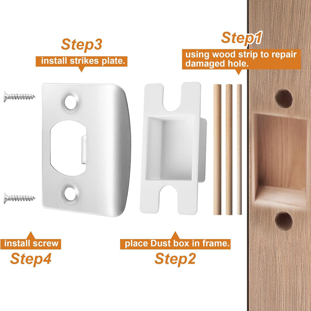AA81-4 Pack Placa de Batente p - Door Reinforcer Kit avaliação e preço