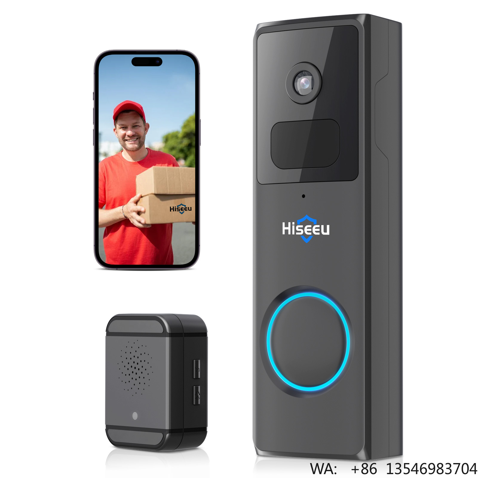 Câmera de Segurança Hiseeu 108 - Home Security Ring Camera avaliação e preço
