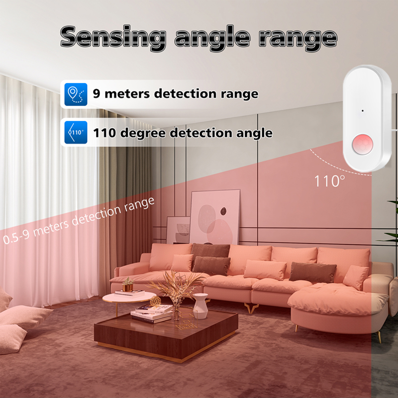 Tuya wifi pir sensor de movime - Home Security With Ai avaliação e preço