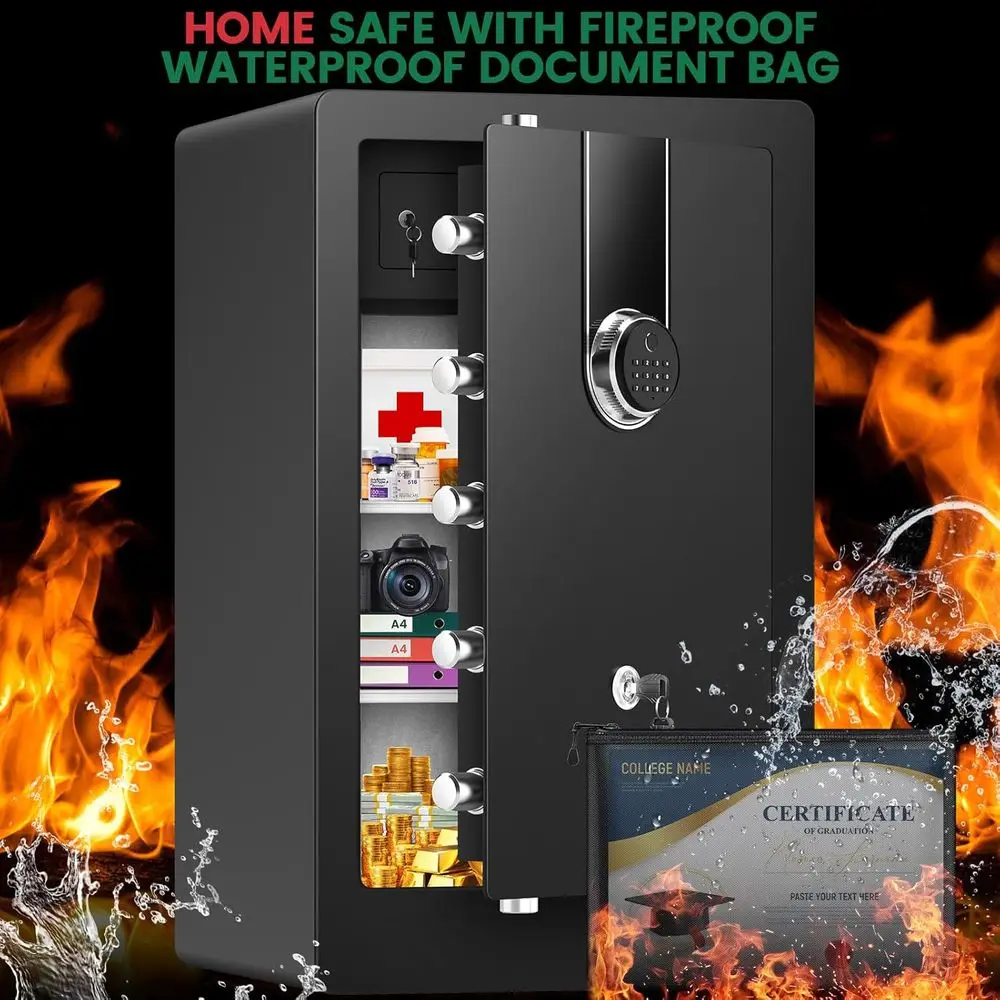 Cofre Biométrico Robusto, Segu - Safe Box Digital avaliação e preço