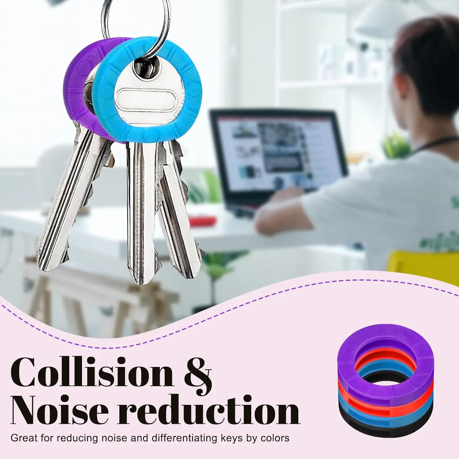 10-50 pces tampa chave cobre i - Home Security Key avaliação e preço