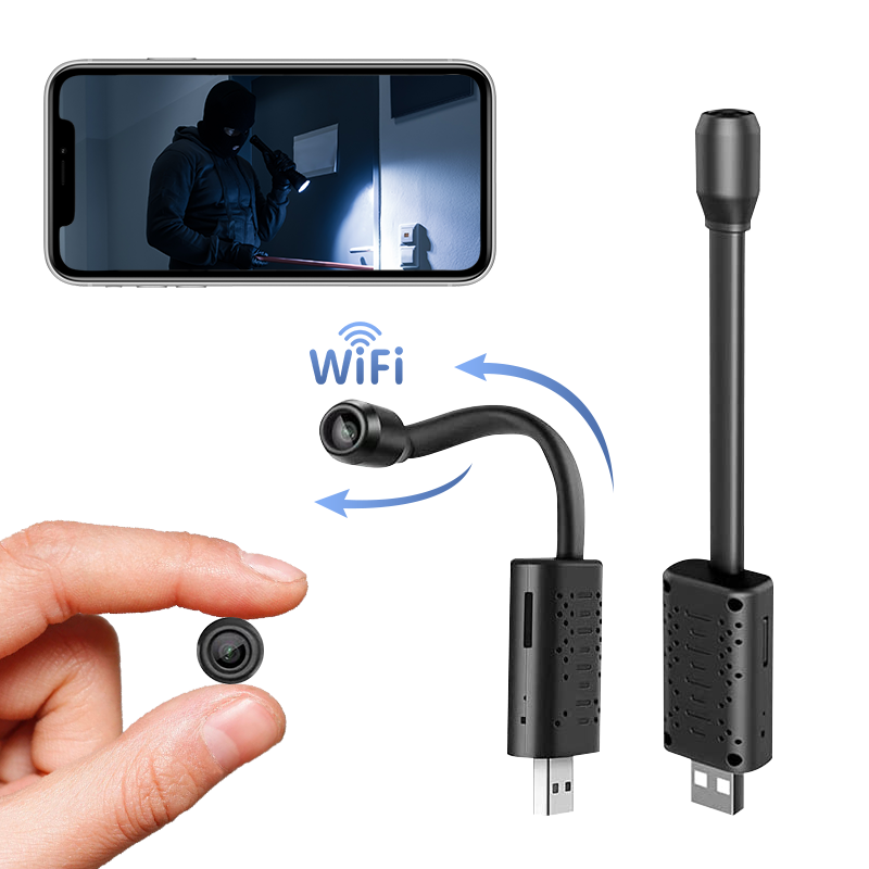 Câmera Wifi Mini V380 HD com D - Home Security La avaliação e preço