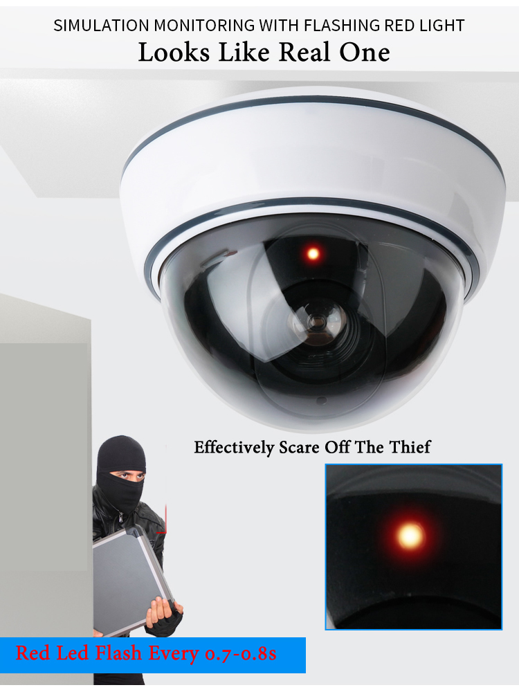 Criativo preto/branco falso do - Home Security La avaliação e preço